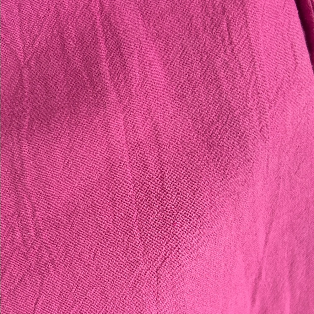 Entro Fuchsia Asymmetrical Wrap Skirt - Picture 6 of 6